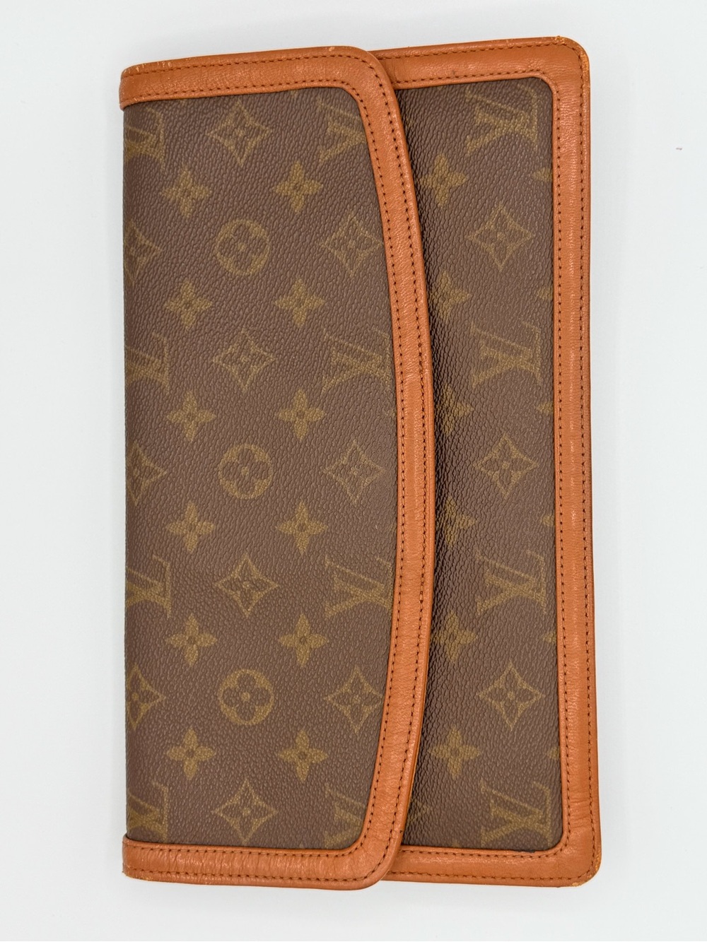 Louis Vuitton Brown Monogram Canvas Envelope Clutch
